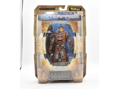 Captain Archer 9" Star Trek Enterprise Away Team 2002 MISB Art Asylum