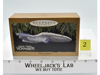 U.S.S. Voyager #2 Star Trek MIB NEW MAGIC Keepsake Ornament 1993 Hallmark