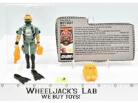 Wet-Suit #3 V1 GI Joe ARAH Vintage Hasbro 1986 Action Figure