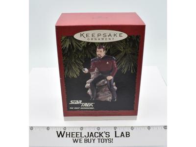 Commander William J. Riker Star Trek MIB Keepsake Ornament 1996 Hallmark