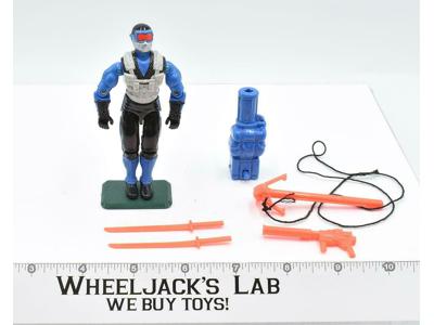 Snake Eyes V4 100% Complete GI Joe 1990 Hasbro Action Figure Vintage