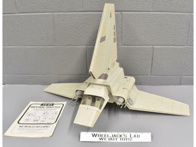 Imperial Shuttle GREAT COLOR W INSTRC Complete Vintage Star Wars ESB 1984 Kenner