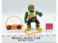 Rappin' Mike #1 Complete 1991 TMNT Teenage Mutant Ninja Turtle Playmates