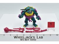 Slash #1 100% Complete Teenage Mutant Ninja Turtle TMNT 1990 Playmates Figure