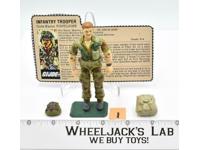 Footloose #1 V1 1985 GI Joe ARAH Hasbro Vintage Action Figure