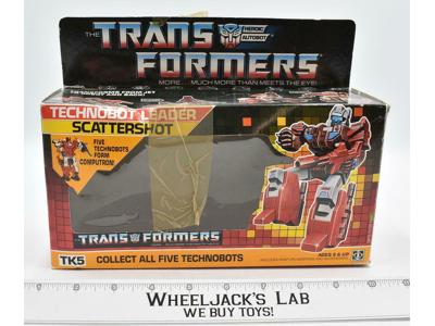 Scattershot EMPTY BOX 1987 Vintage G1 Transformers Action Figure