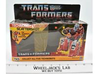 Scattershot EMPTY BOX 1987 Vintage G1 Transformers Action Figure
