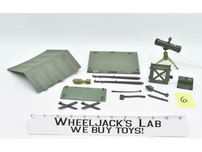 Bivouac Battle Station Playset #6 100% Complete 1984 GI Joe Hasbro Action Figure