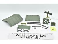 Bivouac Battle Station Playset #6 100% Complete 1984 GI Joe Hasbro Action Figure