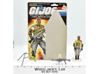 Roadblock V2 100% Complete W CARD 1986 GI Joe Hasbro Vintage Action Figure