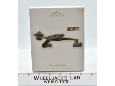 Klingon Battle Cruiser Star Trek MIB NEW MAGIC Keepsake Ornament 2009 Hallmark