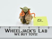 Yoda W/Orange Snake #1 Star Wars ESB Vintage LFL Action Figure 1980 No Repro