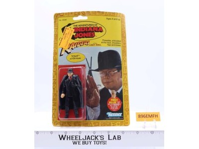 Toht Indiana Jones ROTLA 1982 Kenner Vintage Action Figure NEW MOSC SEALED