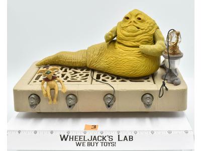 Jabba Throne Room #3 100% Complete Action Figure Playset 1983 ROTJ Star Wars