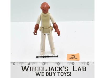 Admiral Ackbar #2 100% Complete Star Wars ROTJ 1983 Vintage Kenner NO REPRO