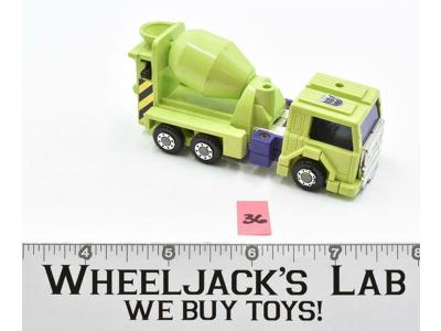 Mixmaster #36 Devastator 1985 Hasbro G1 Transformers Cement Mixer Action Figure