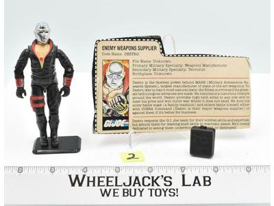 Destro #2 V1 GI Joe ARAH Vintage Hasbro 1983 Action Figure