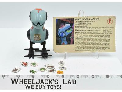 Wacky Walkin' Mouser Complete 1989 Teenage Mutant Ninja Turtle Vintage Playmates