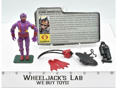Hydro-Vipers V1 1988 GI Joe ARAH Vintage Hasbro Action Figure