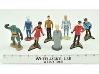 Lot of 8 Star Trek The Original Series 1991 Hamilton Gifts 4" Action Figures