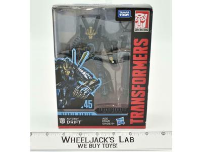 Drift 45 MISB Studio Series Deluxe AOE 2018 Hasbro Takara Tomy Transformers