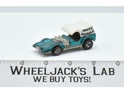 Mutt Mobile Aqua 1971 Redline Hot Wheels Mattel Vintage Redline RL
