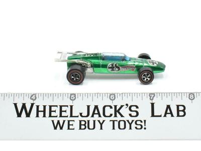 Indy Eagle Green 1969 Redline Hot Wheels Mattel Vintage RL