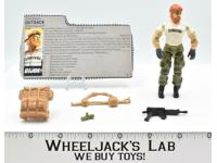 Outback V1 100% Complete 1987 GI Joe ARAH Hasbro Vintage Action Figure