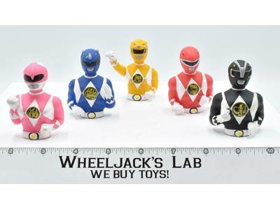 5 Mighty Morphin Power Rangers Pencil Topper 1995 Saban