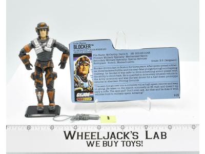 Blocker #1 V1 1987 GI Joe ARAH Vintage Hasbro Action Figure