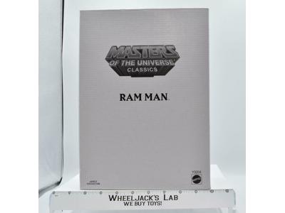 Ram Man SUPER 7 MOSC w/ Mailer He-Man Masters of the Universe MOTUC 2009 Mattel
