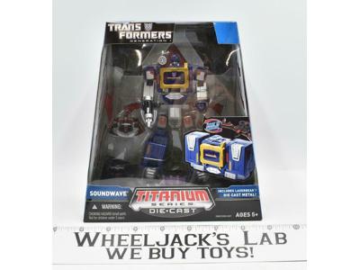 Soundwave Titanium Die-Cast 2006 Transformers Universe Hasbro Action Figure