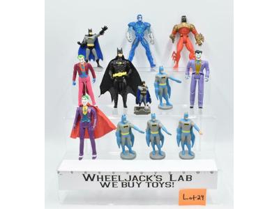 Lot #24 12 Batman DC Comics Superheroes Villains ToyBiz Kenner Action Figures