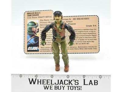Heavy Metal 1985 GI Joe ARAH Vintage Hasbro Action Figure