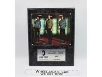 Star Trek Dr. McCoy Spock &amp; Captain Kirk Limited Edition AUTOGRAPHED Plaque 1996