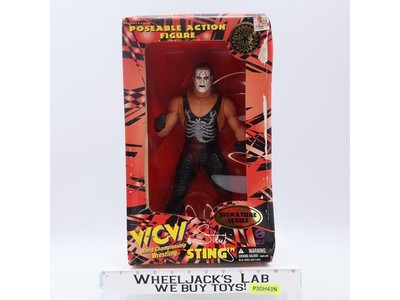 Sting WCW NWO Wrestling 1998 Toymakers 12" Action Figure NEW MIB