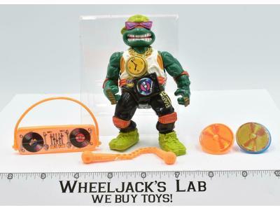 Rappin' Mike 100% Complete 1991 TMNT Teenage Mutant Ninja Turtle Playmates