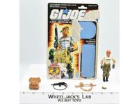 Outback V1 100% Complete W CARD 1987 GI Joe Hasbro Vintage Action Figure