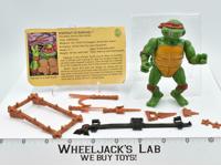 Raphael HARD HEAD 100% Complete Teenage Mutant Ninja Turtle 1988 Playmates