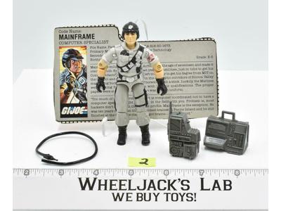 Mainframe #2 V1 100% Complete ARAH 1986 GI Joe Hasbro Vintage Action Figure