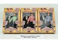The Three Stooges Larry Curly Moe 8" Nostalgic Series MISB 1997 Fun 4 All Figure