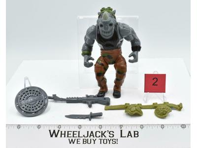 Rocksteady #2 100% Complete Teenage Mutant Ninja Turtles TMNT 1988 Playmates