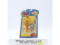 Rocky & Bullwinkle Bend-Ems 2000 Just Toys Bendable Action Figures NEW SEALED