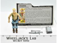 Buzzer V1 100% Complete GI Joe 1985 Hasbro Action Figure ARAH Vintage