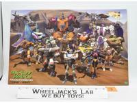 Botcon 3H 2001 #3 Promo Beast Wars Prints Poster Maximals