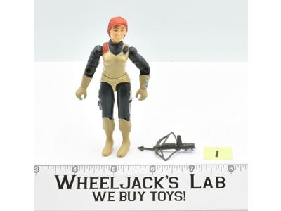 Scarlett #1 SWIVEL ARM 100% Complete GI Joe V1.5 ARAH Vintage Hasbro 1982 Figure