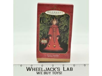 Queen Amidala Wars Hallmark Keepsake Christmas Ornament 1999 NEW MIB