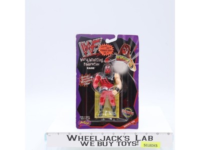 Kane WWF Bend-Ems Series VIII 1998 JusToys Action Figure NEW MOSC SEALED