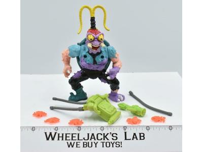 Scumbug 100% Complete Teenage Mutant Ninja Turtle TMNT 1990 Playmates Figure