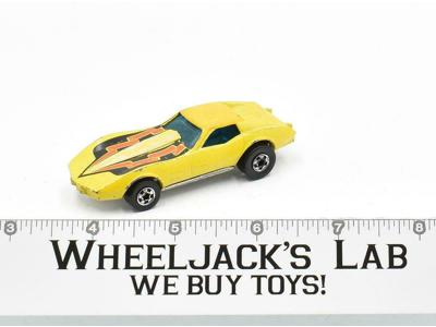 Corvette Stingray Yellow 1975 Mattel Vintage Hot Wheels